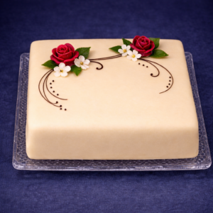 Marsipankake stor (60 biter)